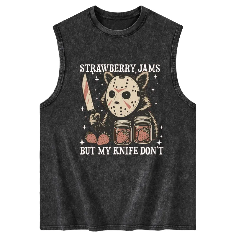 Vintage Strawberry Jams Washed Tank