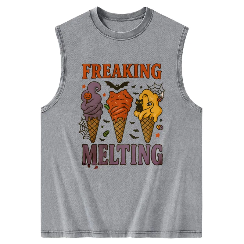 Vintage Spooky Summer Washed Tank