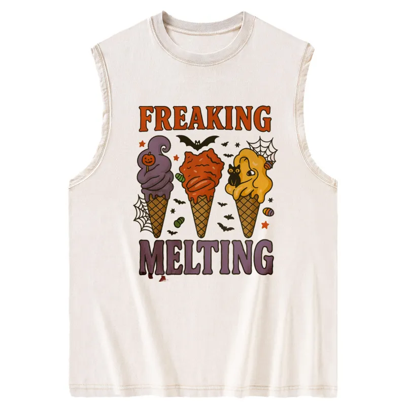 Vintage Spooky Summer Washed Tank