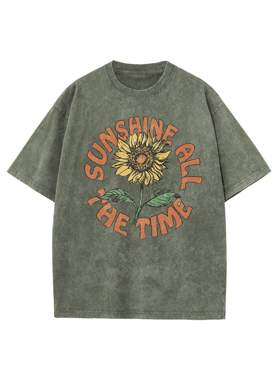 Vintage Sunshine All The Time Washed T-Shirt