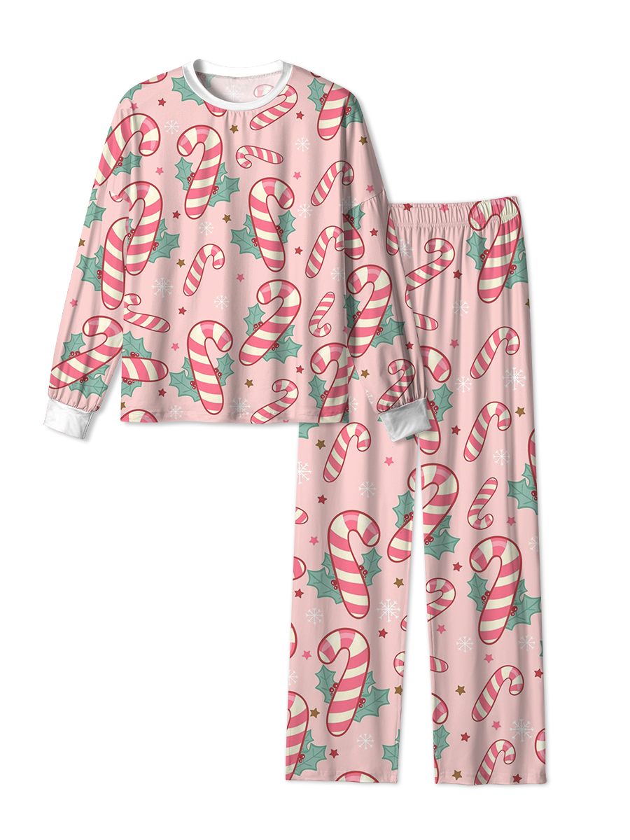 Vintage Pink Candy Pajamas
