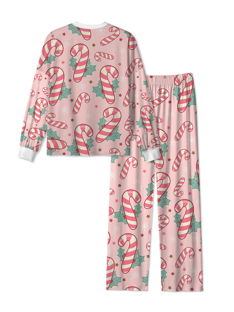 Vintage Pink Candy Pajamas