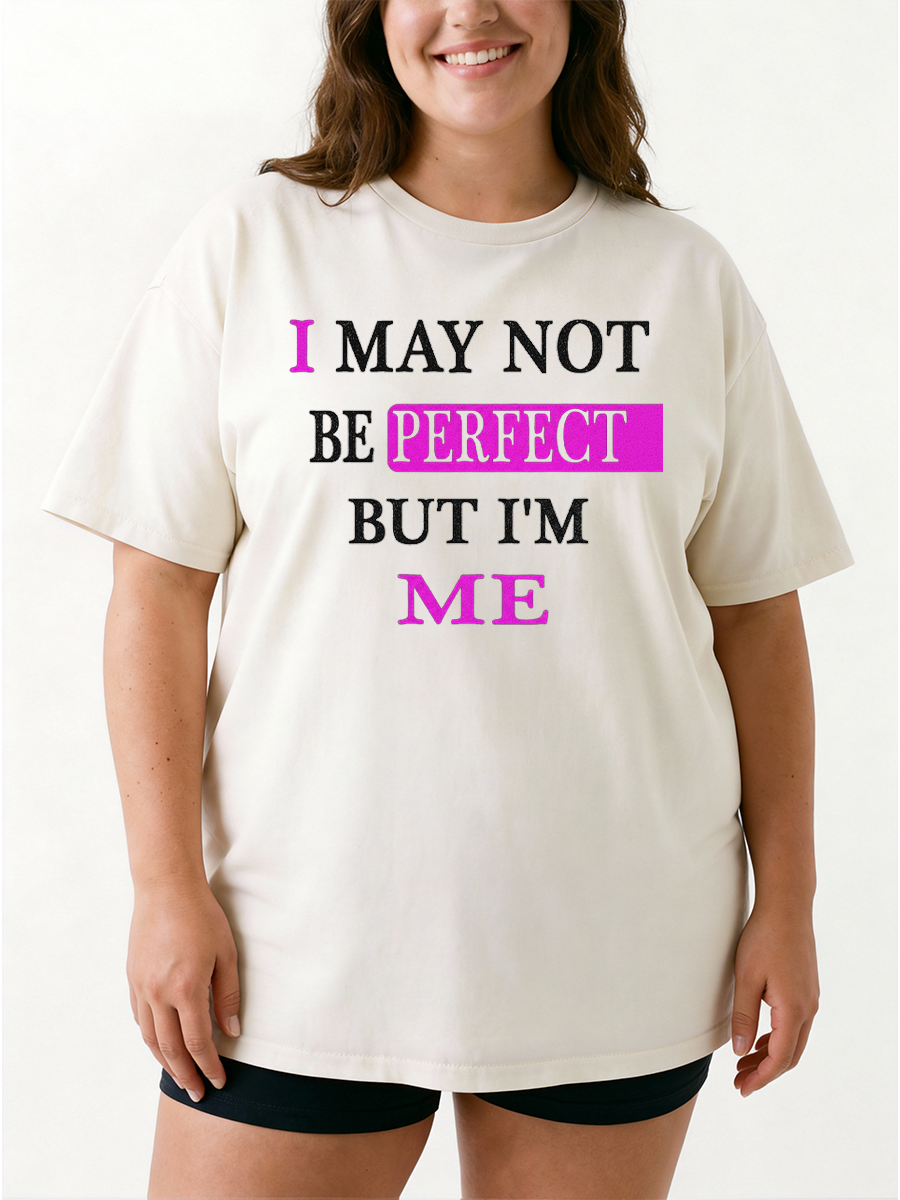 Vintage But I'M Me Oversize Graphic Tee