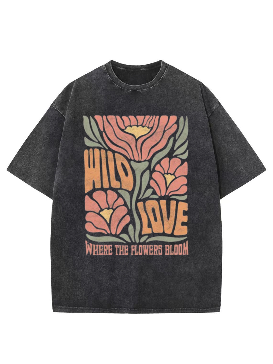 Vintage Wild Love Washed T-Shirt