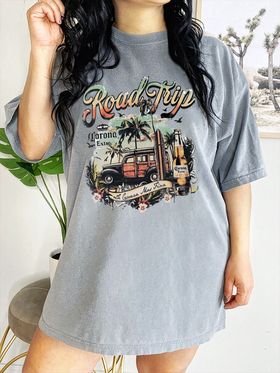 Vintage Summer Beach Vacation T-Shirt