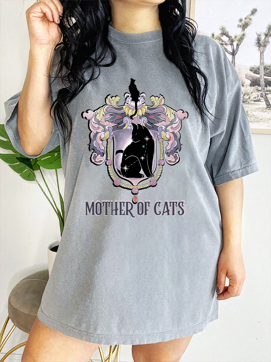 Vintage Mother Of Cats T-Shirt
