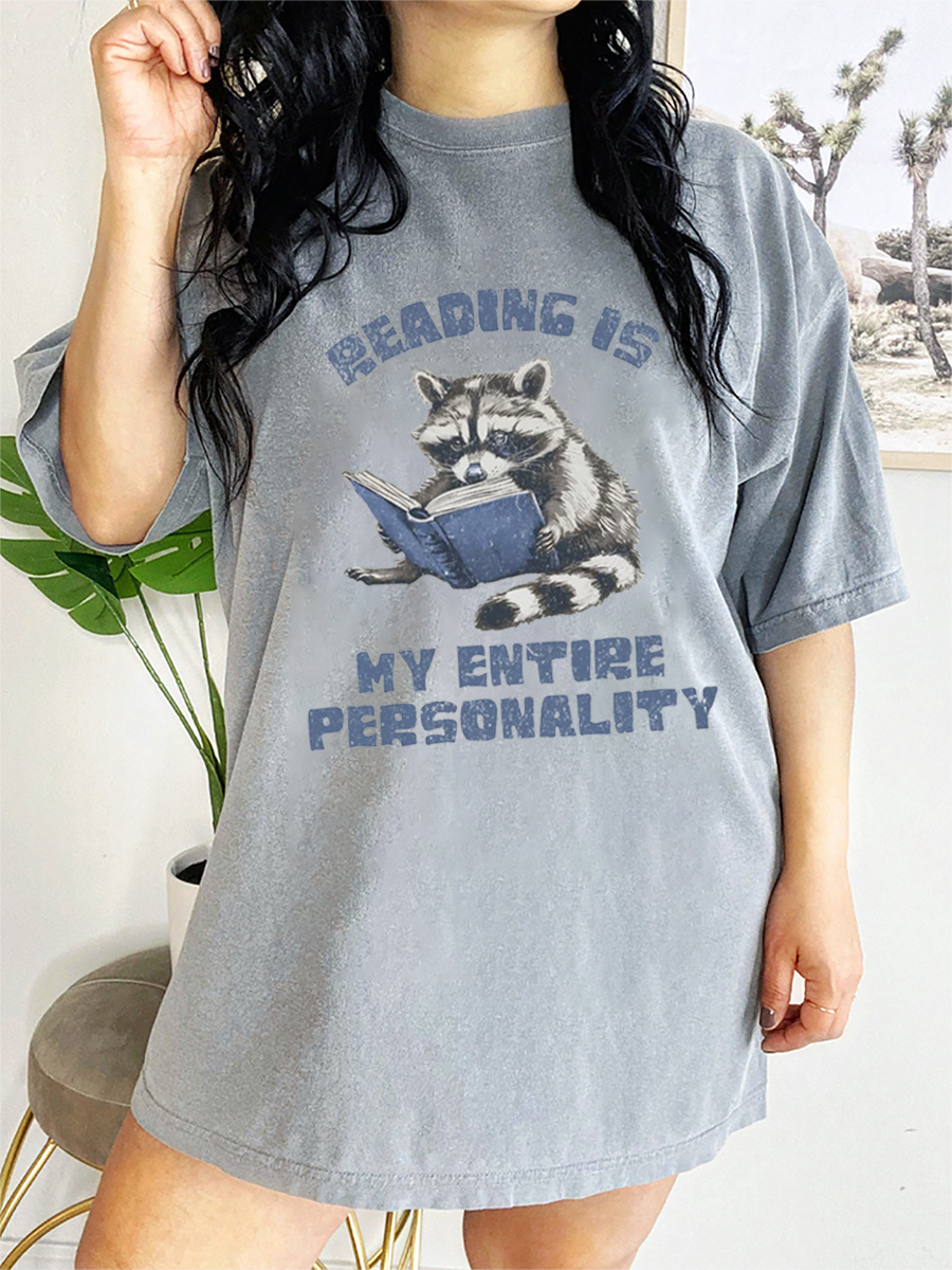 Vintage Reading Is My Entire T-Shirt