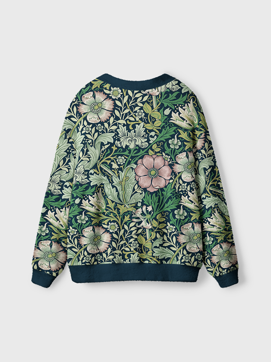 Vintage Classical Arts And Crafts Cardigan Sweaters