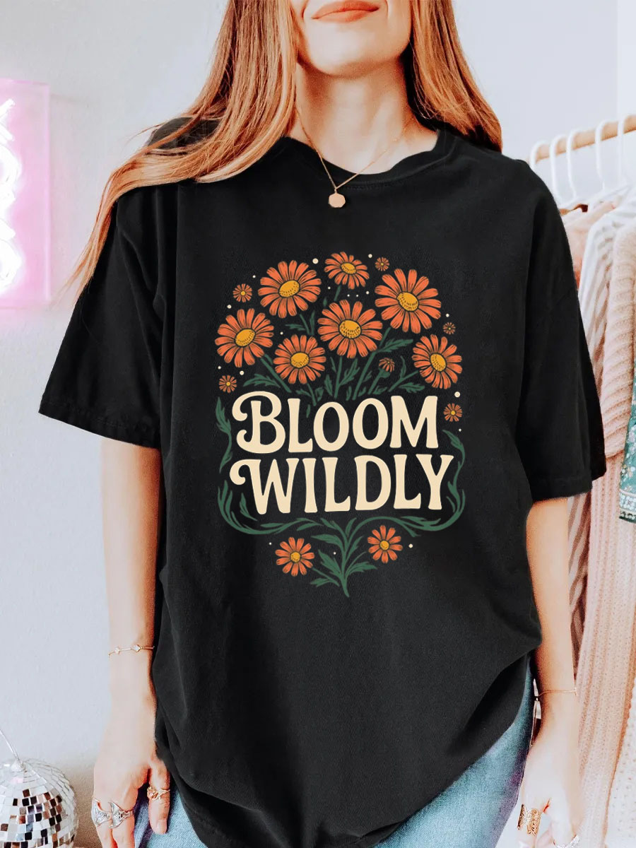 Vintage Bloom Wildly Oversize Graphic Tee