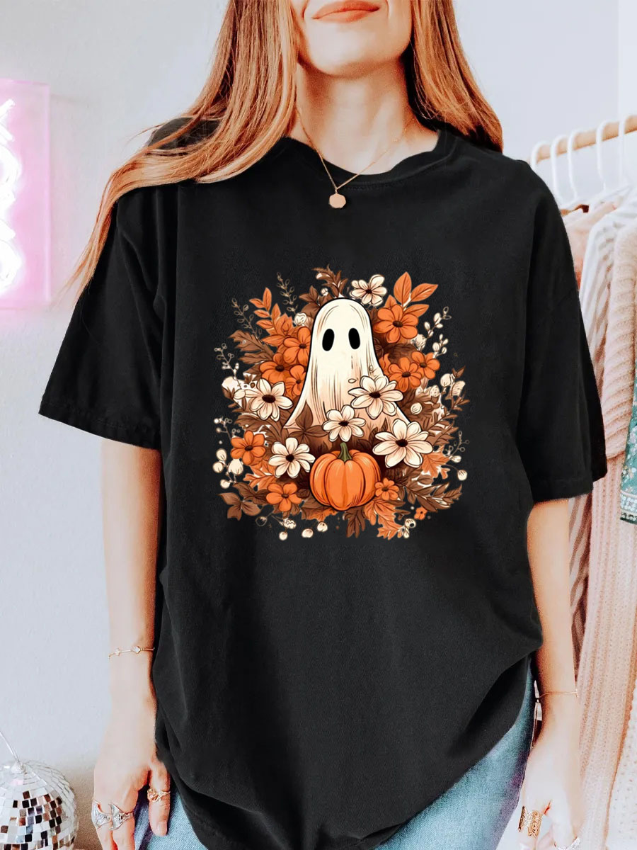 Vintage Autumn Sublimation Oversize Graphic Tee
