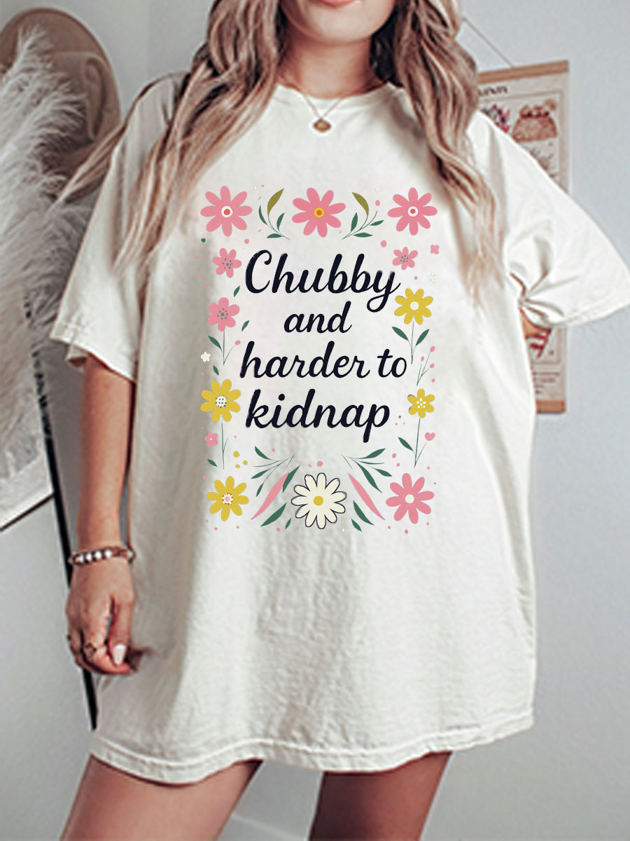 Vintage Sweet Curves Oversize Graphic Tee