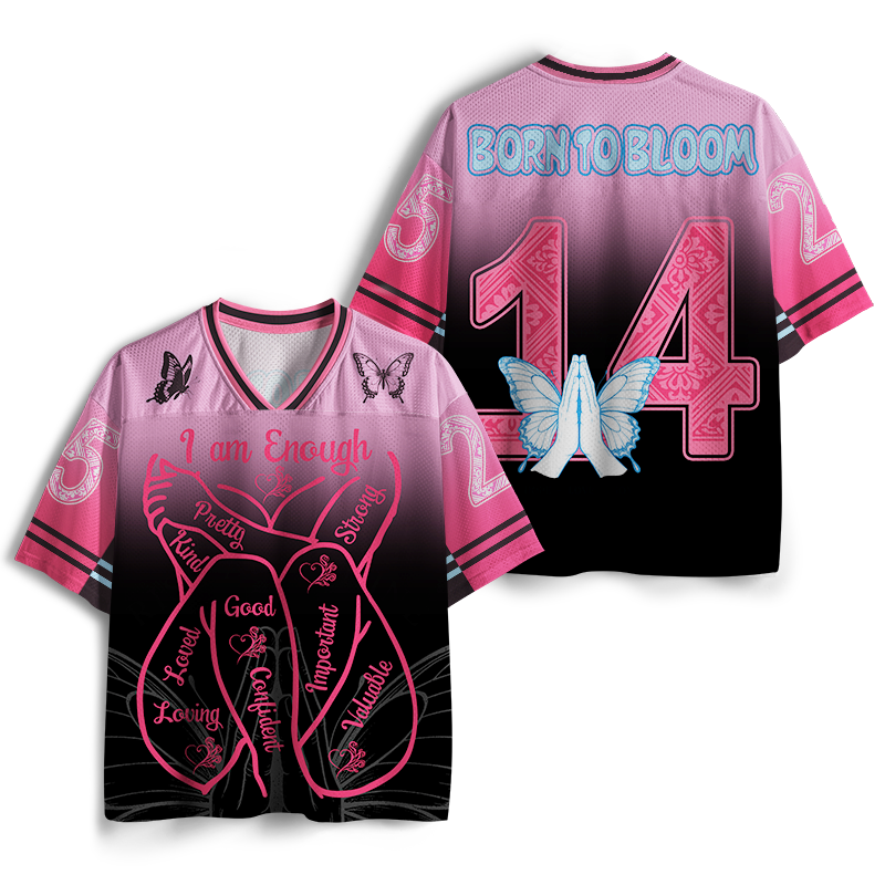 Vintage I Am Enough Mesh Jersey