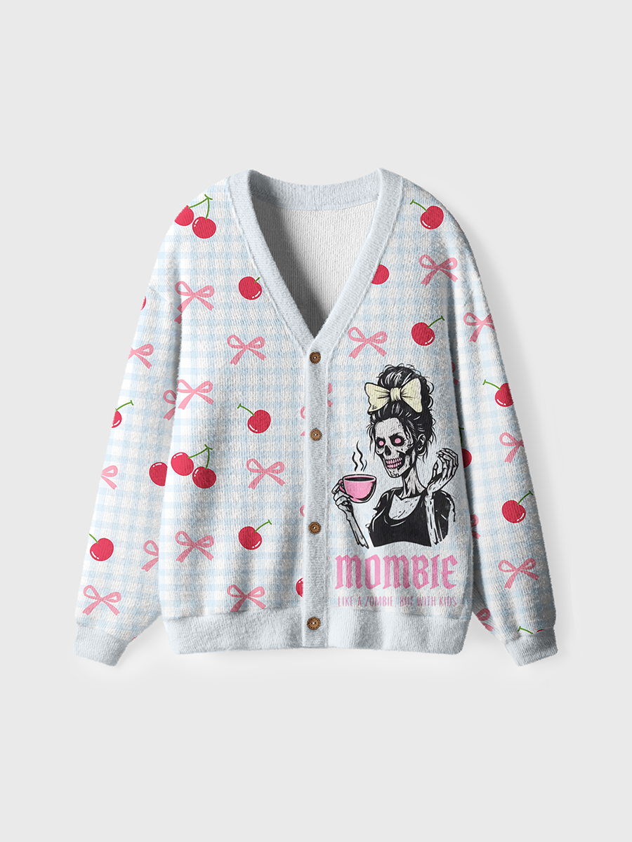 Vintage Thicc And Thriving Cardigan Sweaters