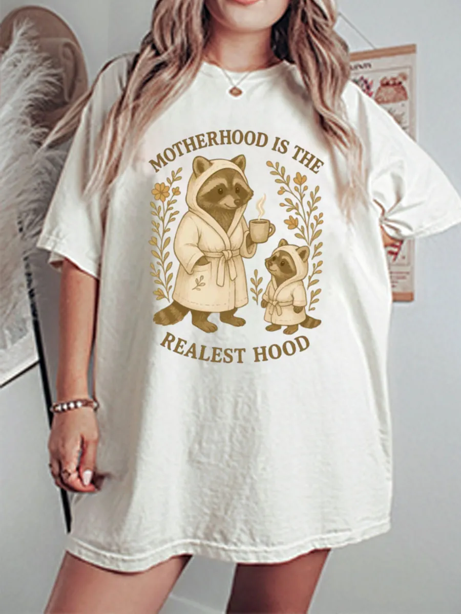 Vintage Mom Appreciation Oversize Graphic Tee