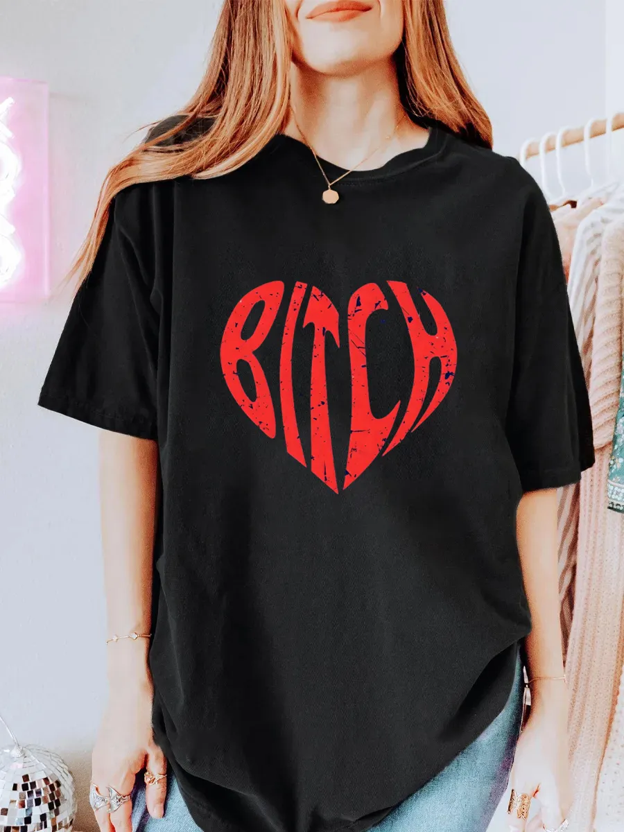 Vintage Feminist Bold Statement Oversize Graphic Tee