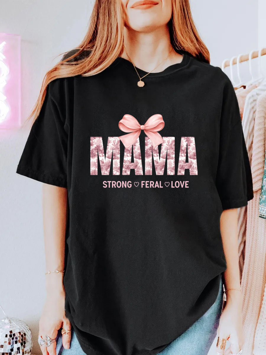 Vintage Mama Oversize Graphic Tee