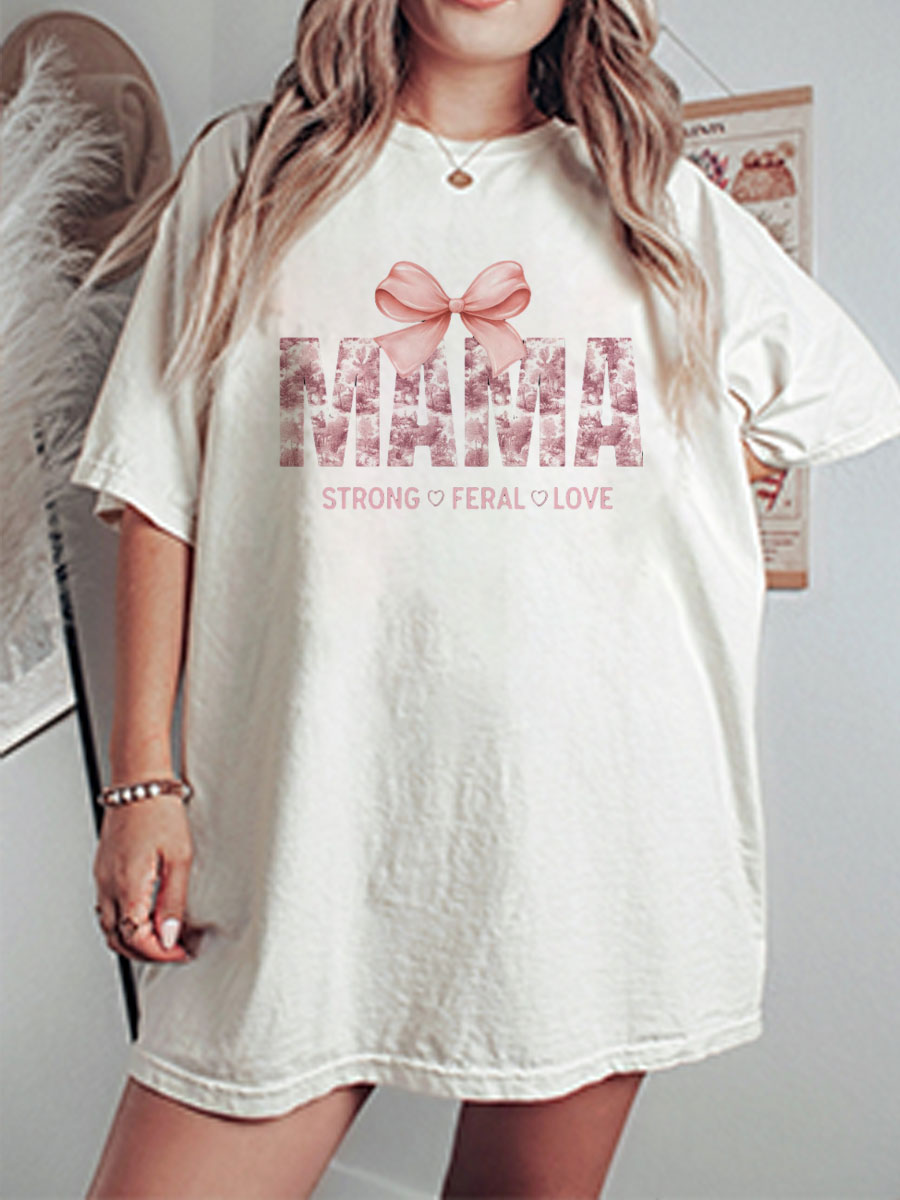 Vintage Mama Oversize Graphic Tee