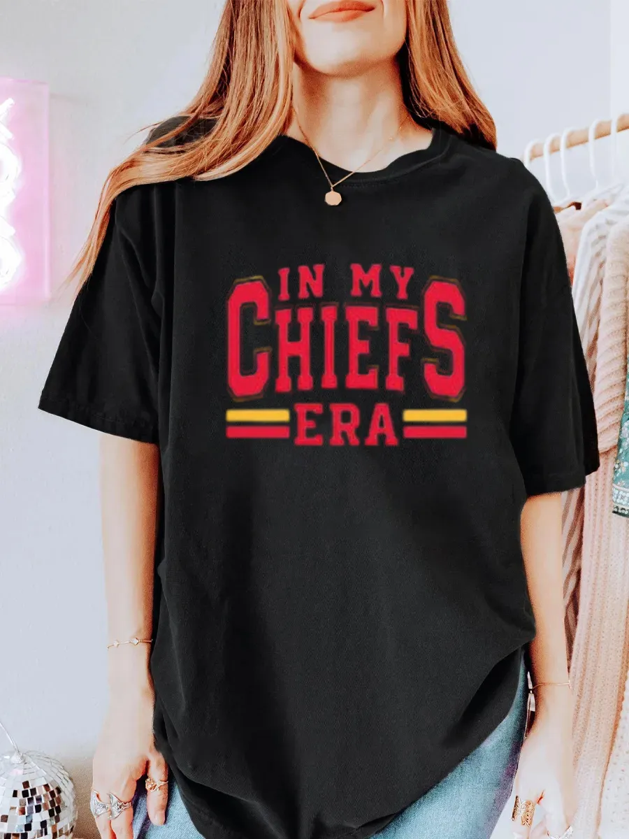 Vintage In My Chiefs Era Oversize Graphic Tee