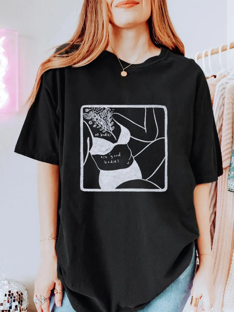 Vintage Good Body Oversize Graphic Tee
