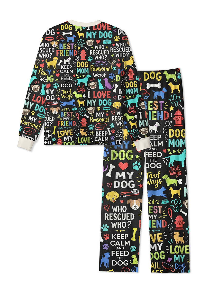 Vintage Pet Quote Pajama