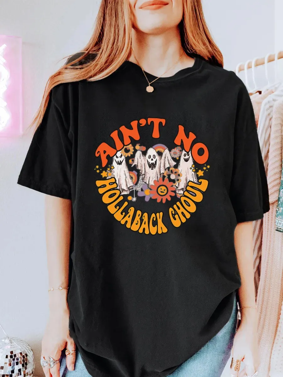 Vintage Ain’t No Hollaback Ghoul Oversize Graphic Tee