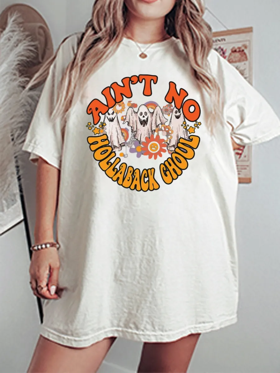 Vintage Ain’t No Hollaback Ghoul Oversize Graphic Tee