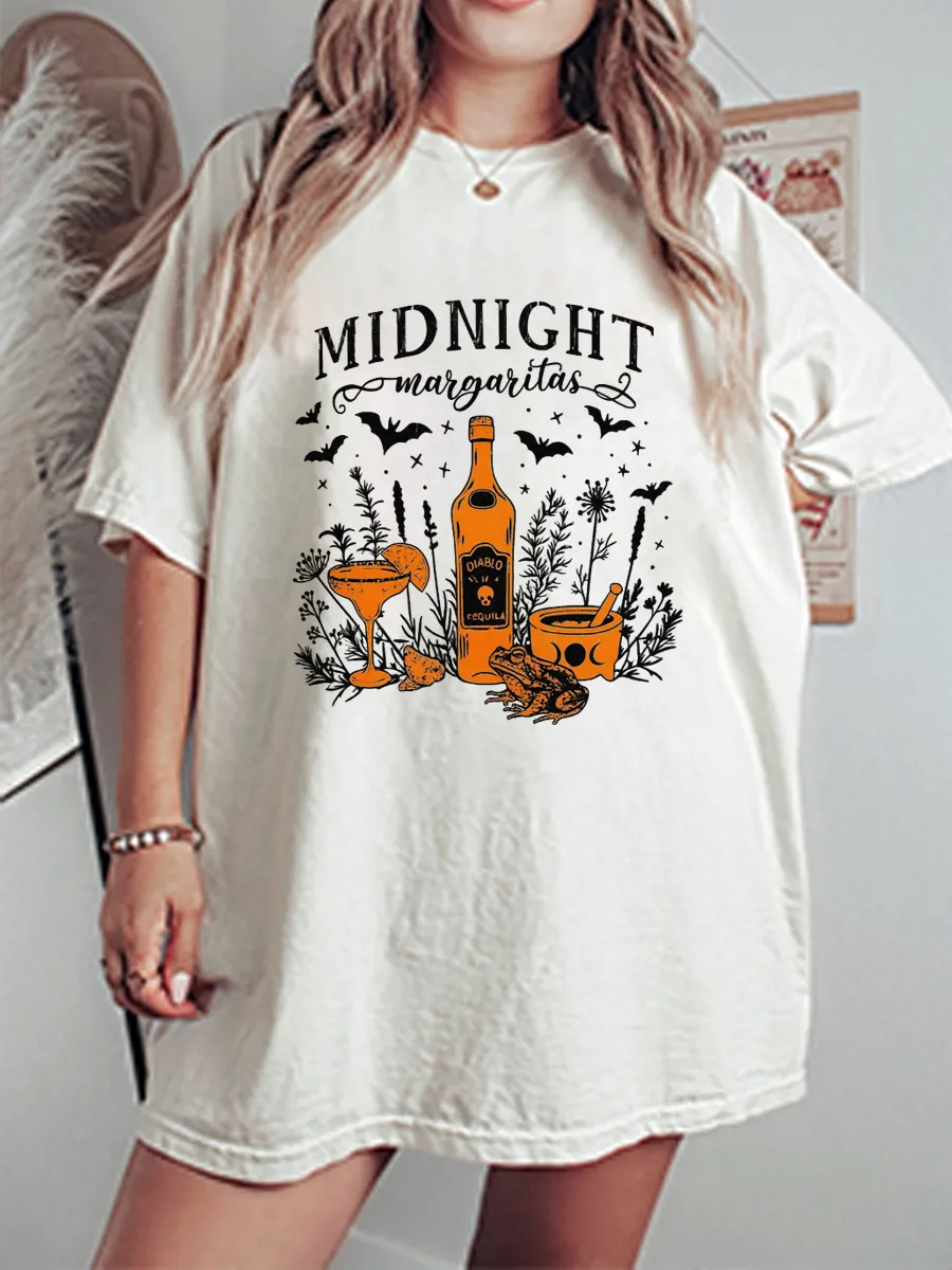 Vintage Margarita Oversize Graphic Tee