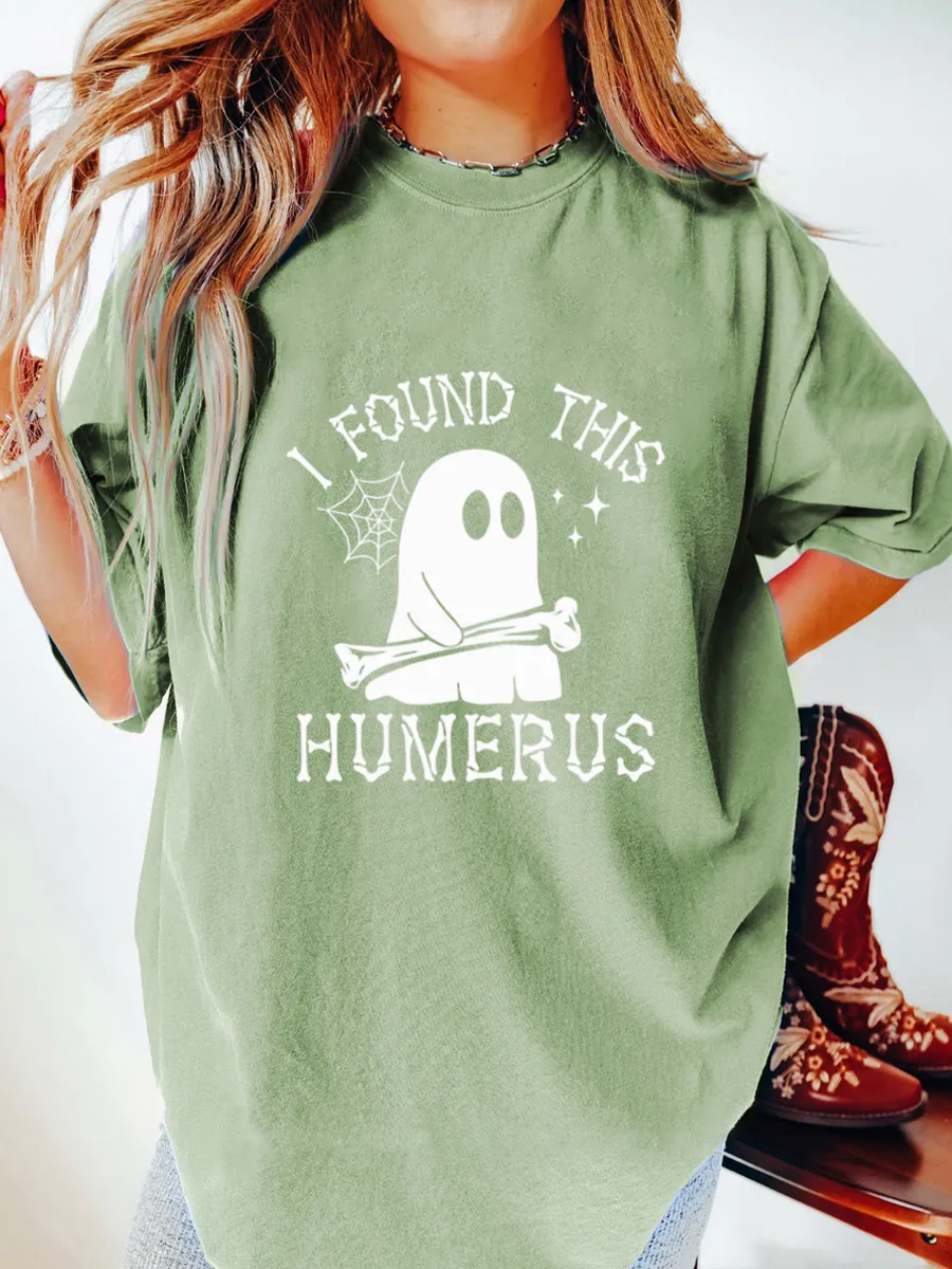 Vintage I Found This Humerus Oversize Graphic Tee