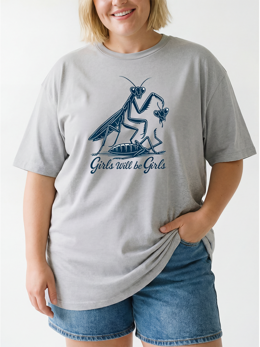 Vintage No One Wants A Small Cup Of Coffee Oversize Graphic Tee