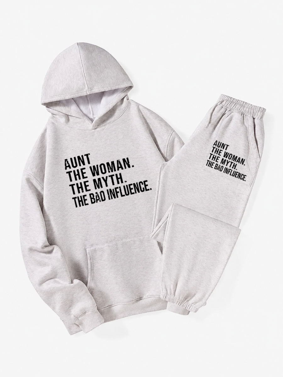 Vintage Aunt The Women The Myth The Bad Influence Hoodie Suit