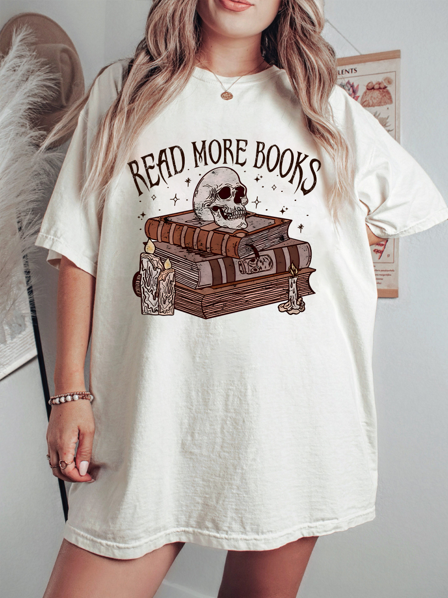 Vintage Read More Books T-Shirt