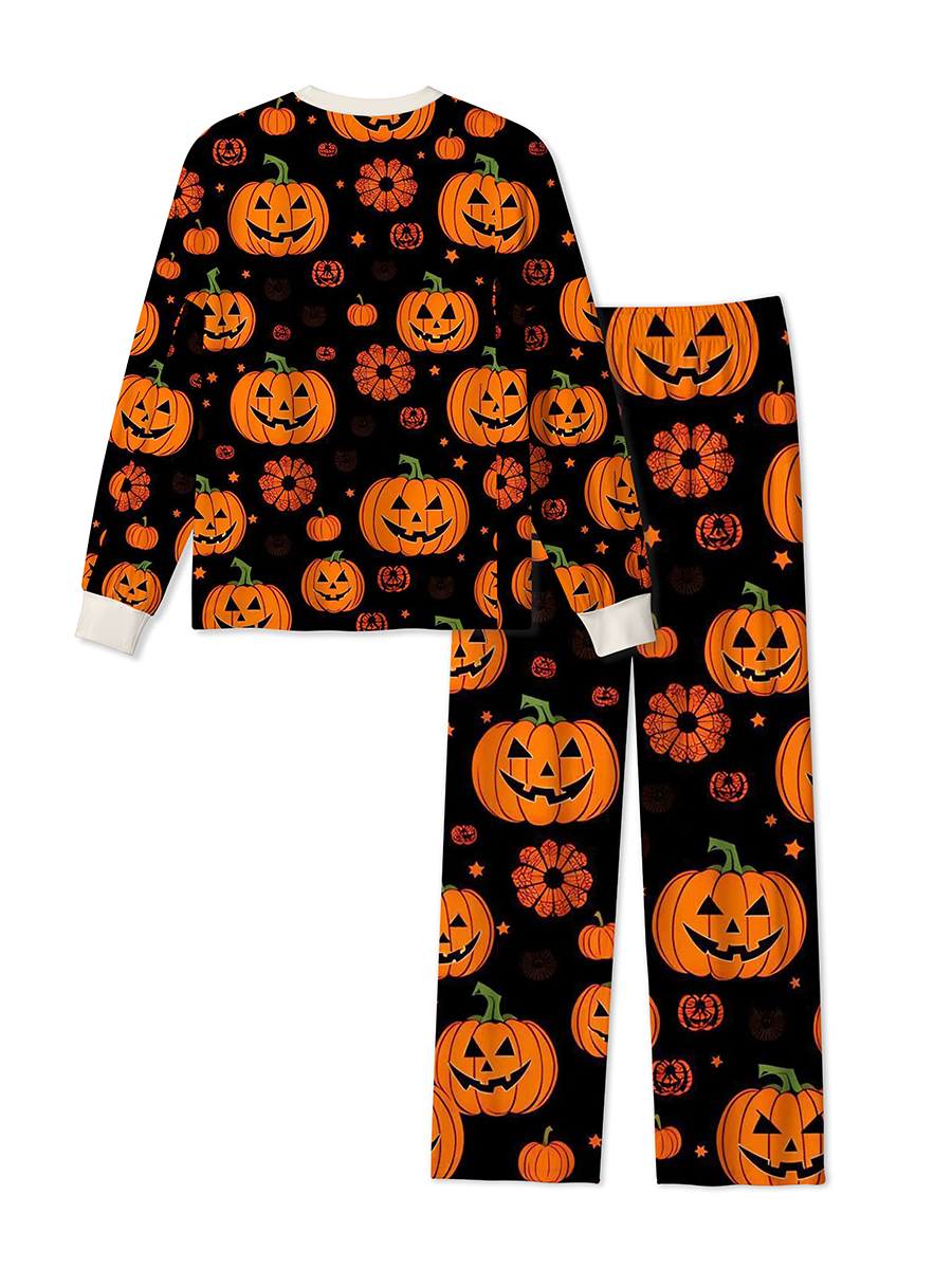 Vintage Classic Halloween Pumpkin Pajama