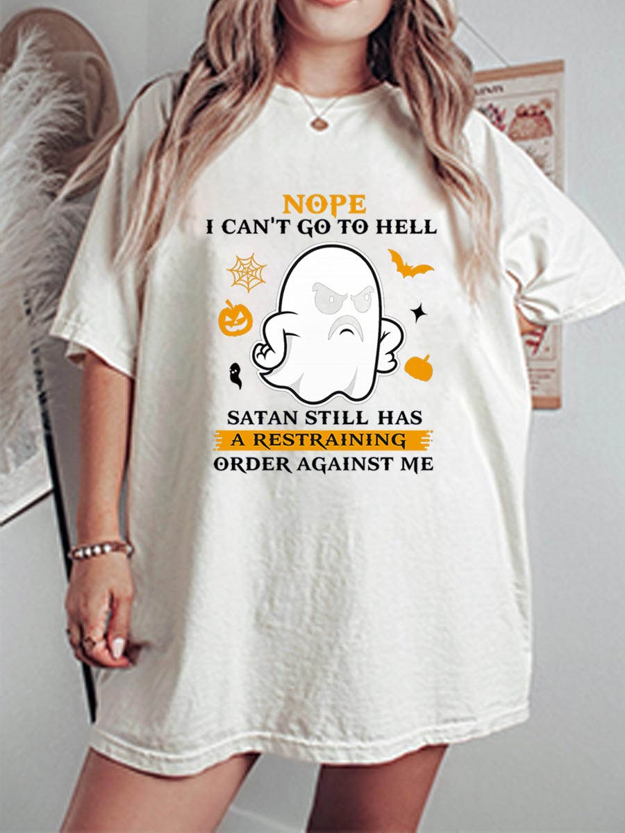 Vintage Nope Oversize Graphic Tee