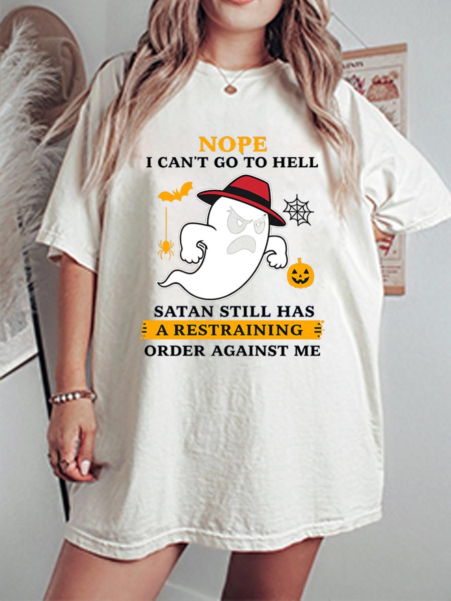 Vintage Nope Oversize Graphic Tee