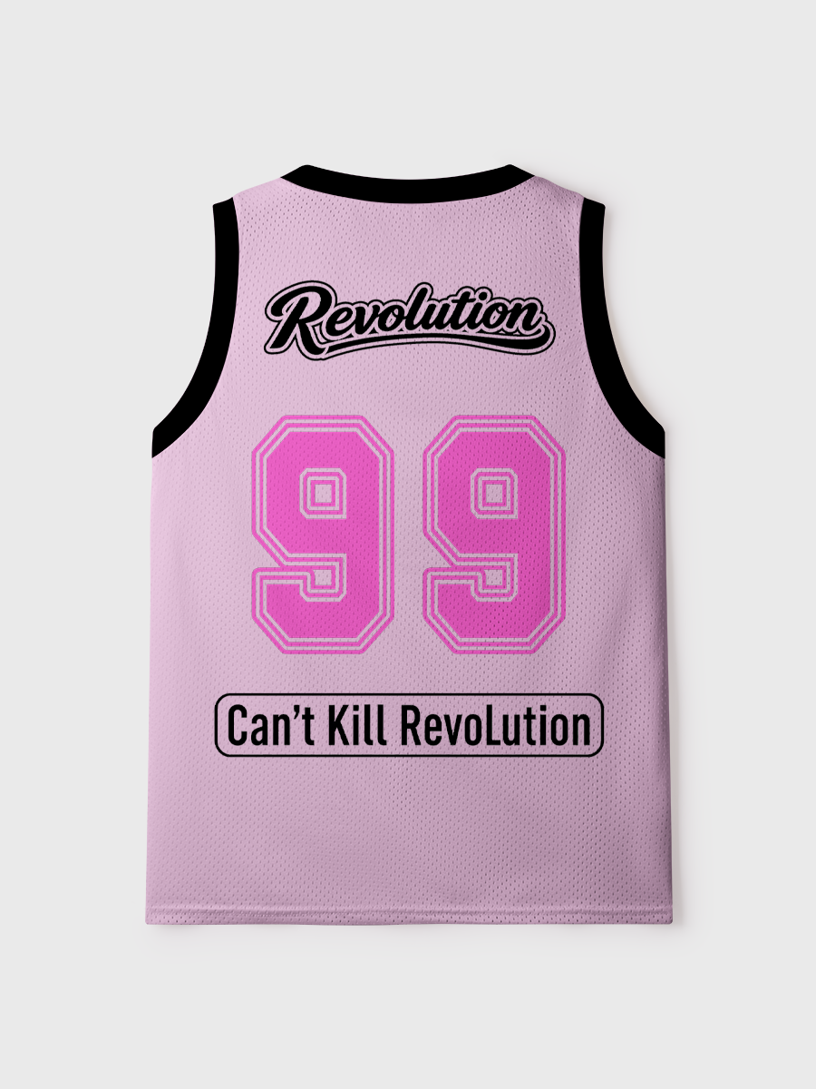 You Can Kill Revolitionary But You Can't Kill Revolution Mesh Jersey Tank Top