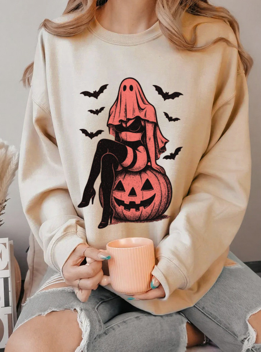 Vintage Freak In The Sheets Oversize Graphic Sweatshirt