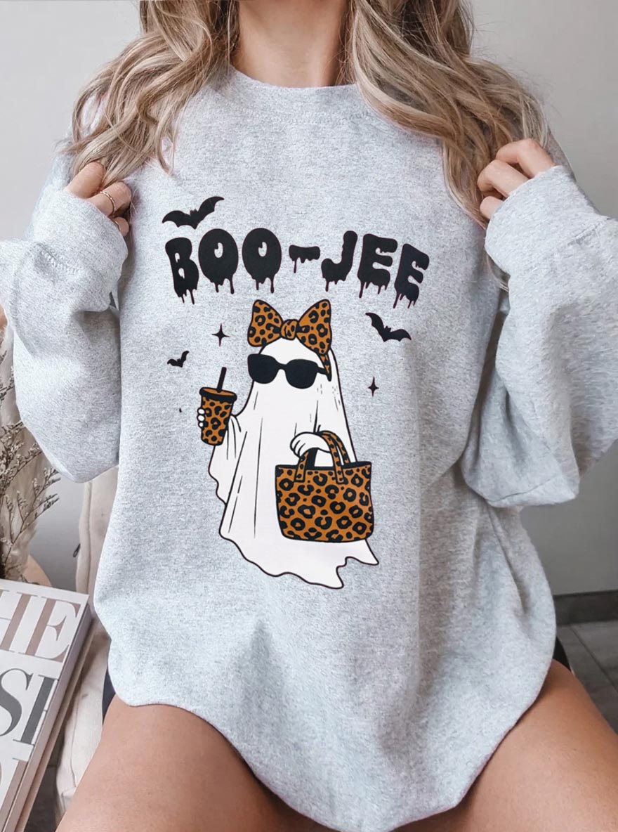 Vintage Boo-Jee Oversize Graphic Sweatshirt