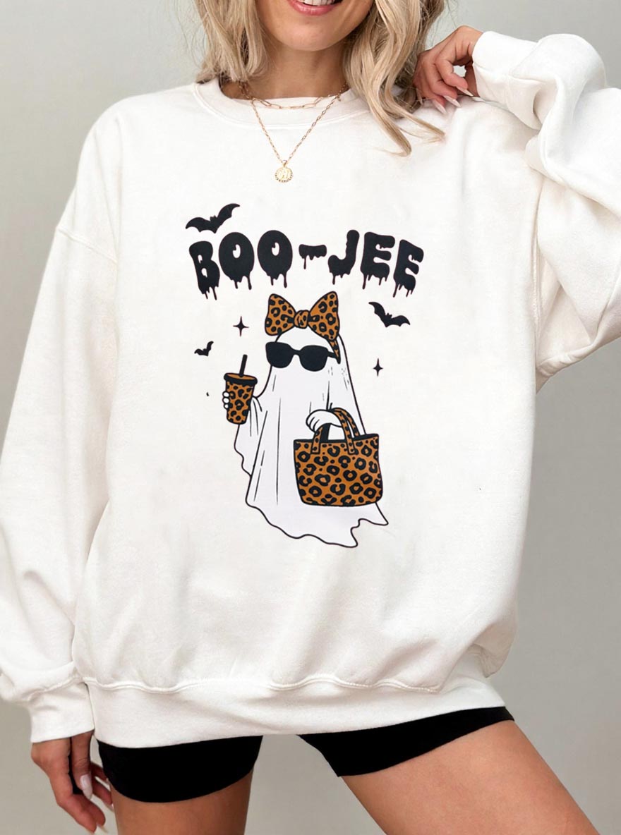 Vintage Boo-Jee Oversize Graphic Sweatshirt