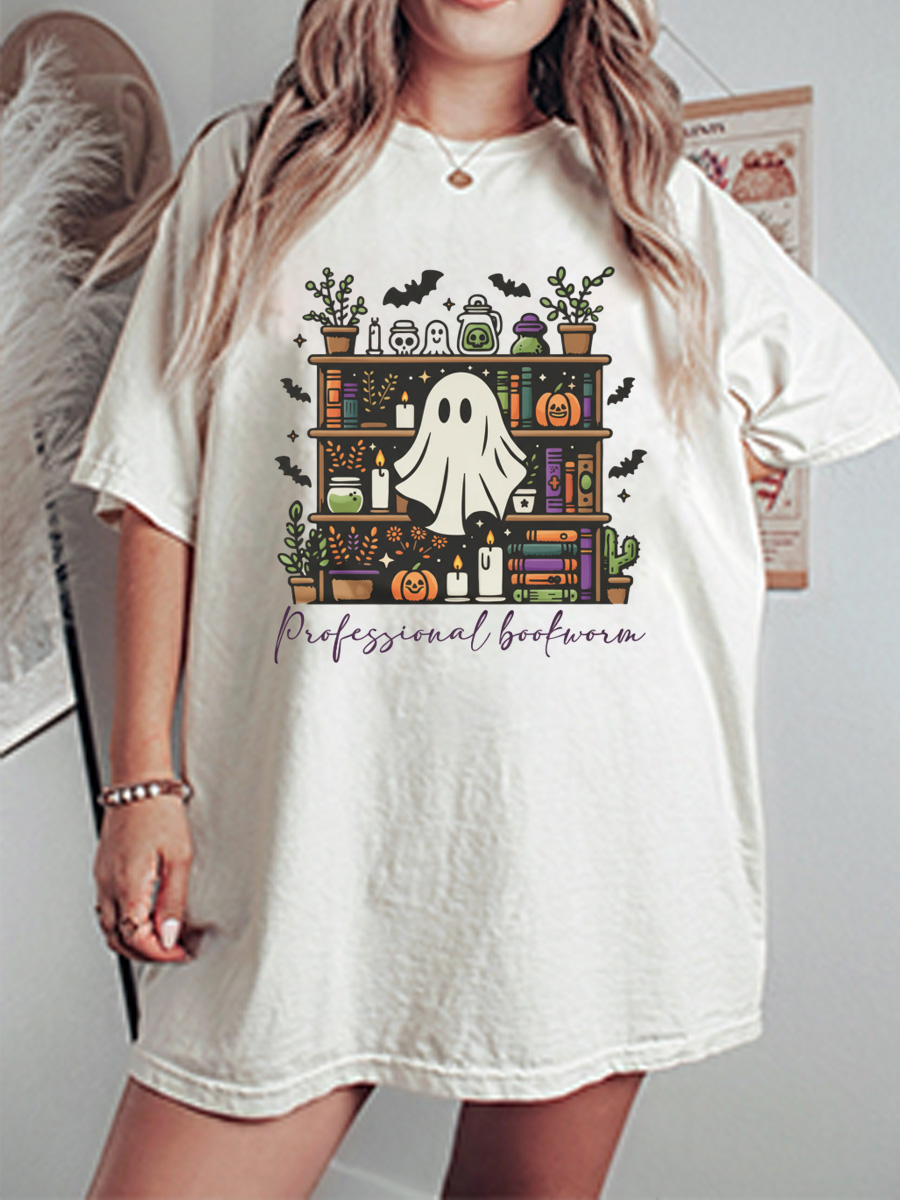 Vintage Boo Sheet Oversize Graphic Tee