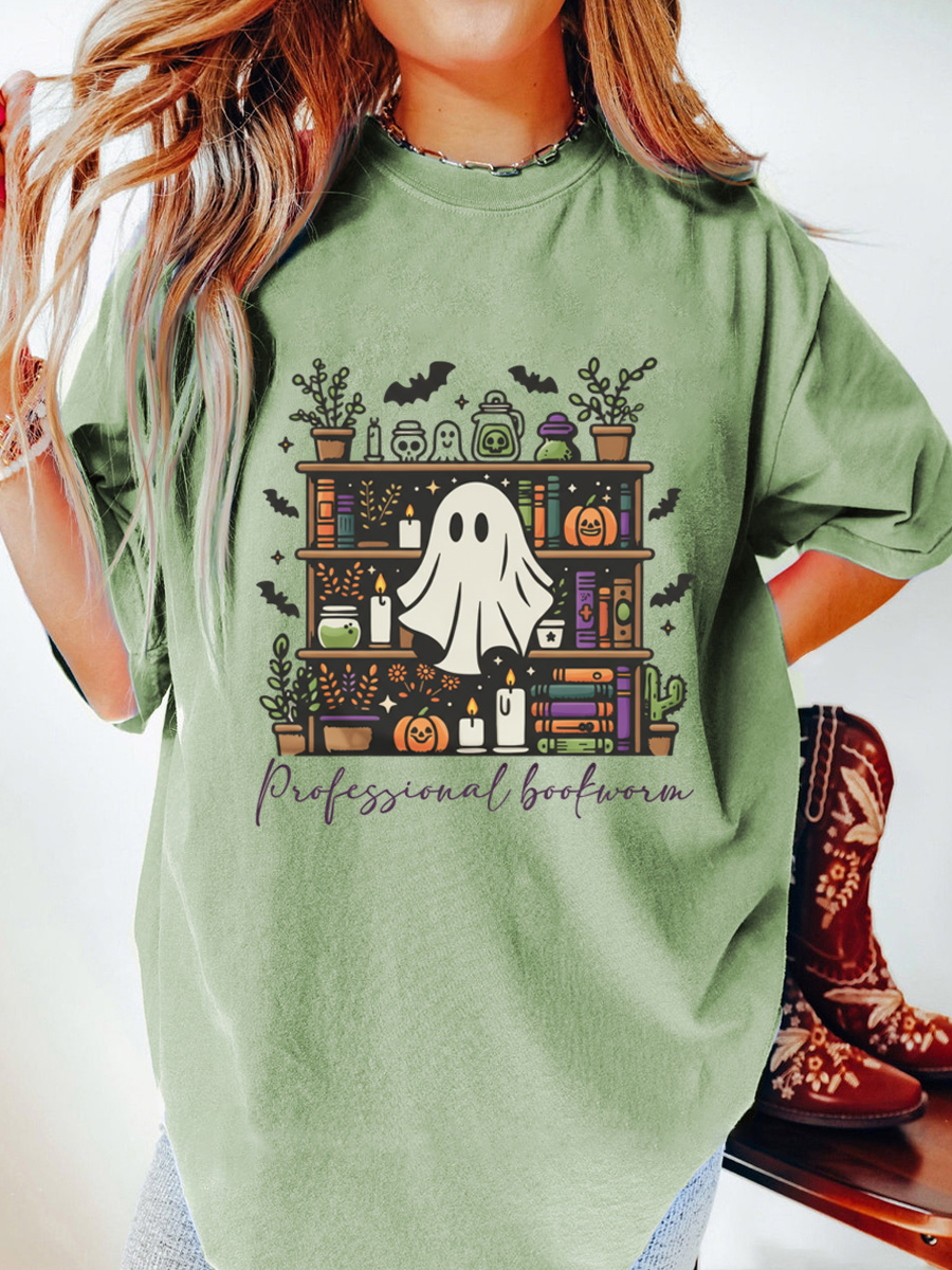 Vintage Boo Sheet Oversize Graphic Tee