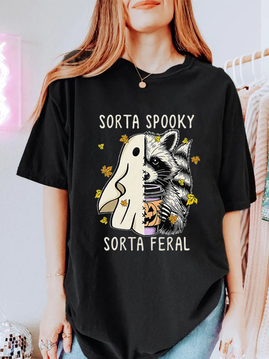 Vintage Sorta Feral Oversize Graphic Tee