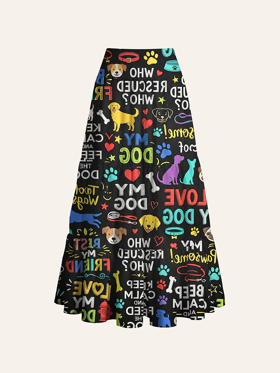Pet Quote Cabinet Convertible Maxi Skirts