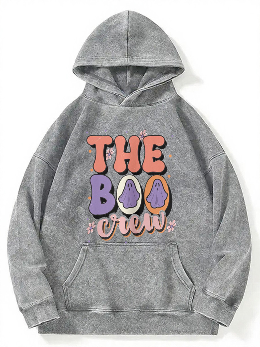 Vintage The Boo Crew Washed Hoodie