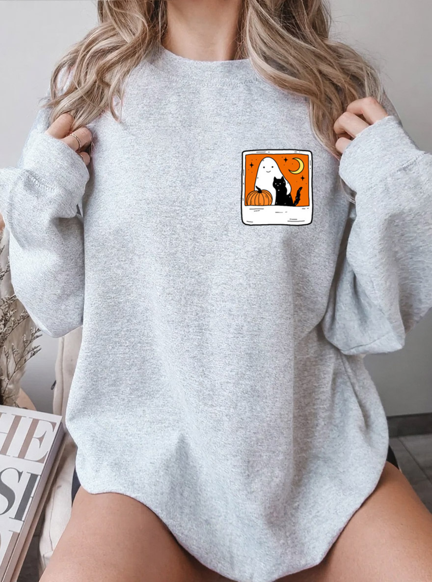 Vintage October Forever Oversize Graphic Sweatshirt