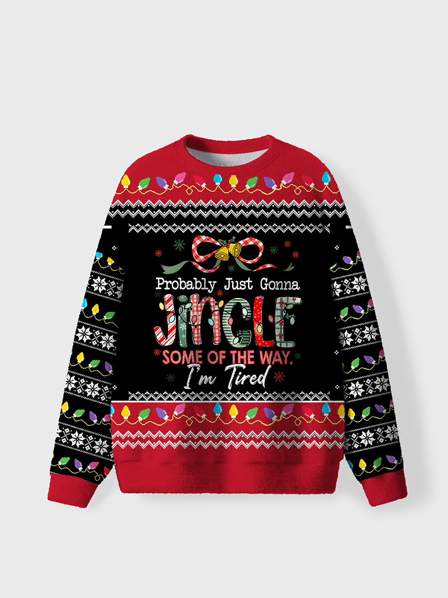 Vintage Probably Just Gonna Jingle Some Of The Way Ugly Sweater