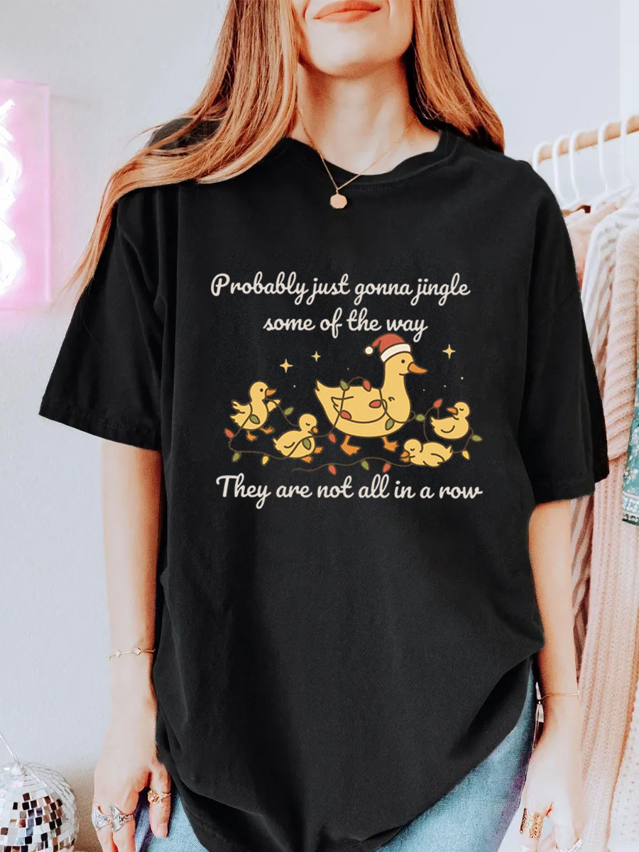 Vintage Tired Mom Holiday Oversize Graphic Tee