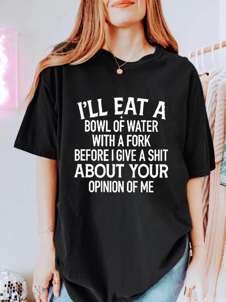 Vintage It's Only Murder If They Find A Body Oversize Graphic Tee