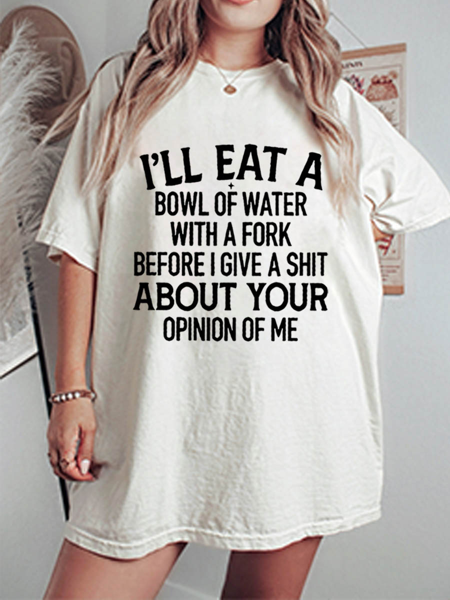 Vintage It's Only Murder If They Find A Body Oversize Graphic Tee
