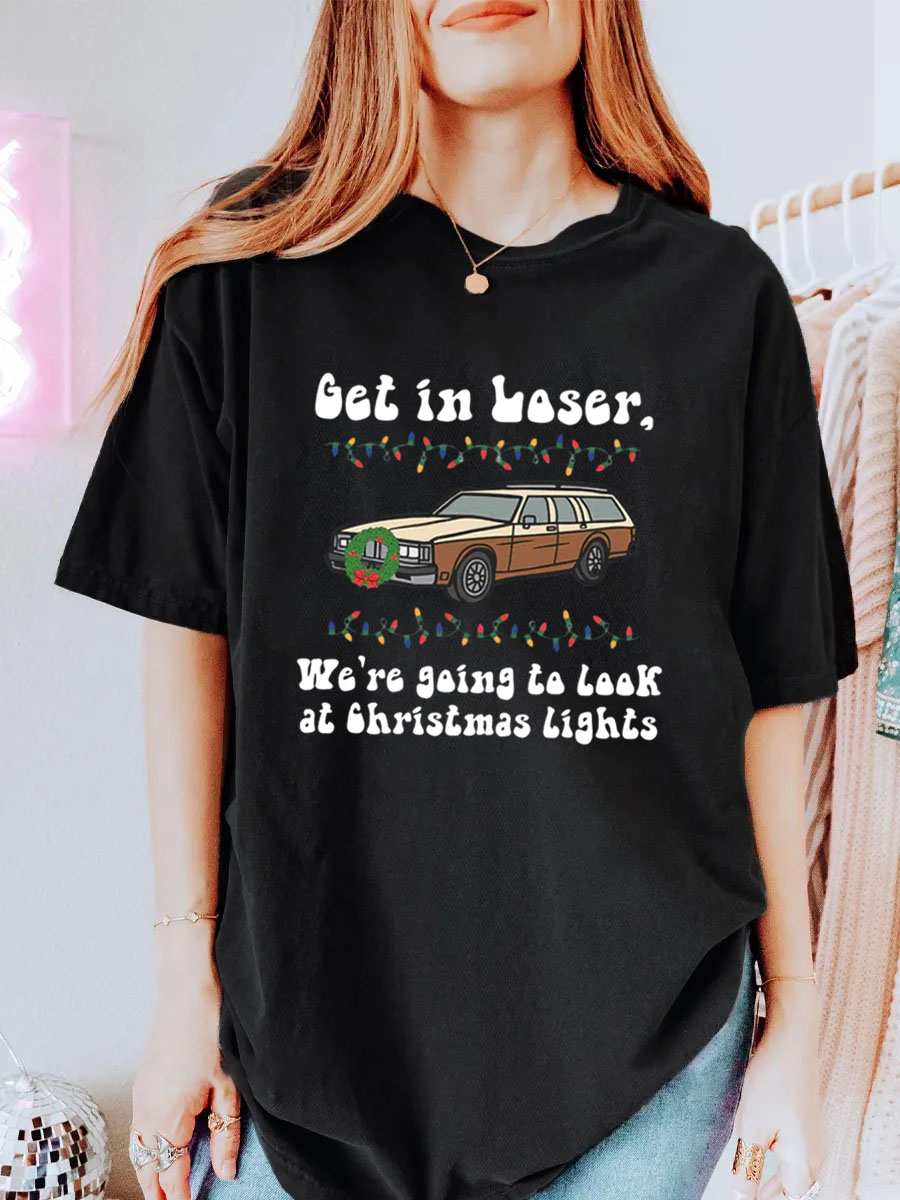 Vintage I'm Staying Home It's Too Peopley Out There Oversize Graphic Tee