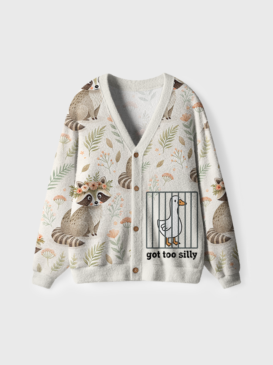 Vintage Goose Cardigan Sweaters